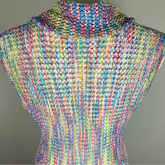 NWOT Charlie Paige multicolor knit cardigan - Picture 5 of 11